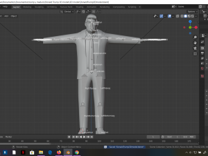 donald trump 3d rigged model president man human 3D 模型