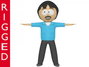 randy marsh parque del sur 3d ama&ntilde;ado modelo licuadora Modelo 3D