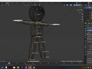 randy marsh south park 3d rigged model blender 3D Model