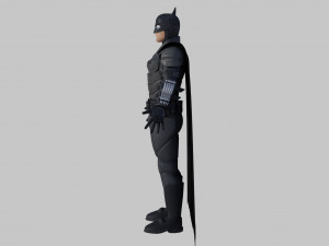 batman 3d rigged model armour super hero robert pattinson 3D मॉडल