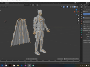 batman 3d rigged model armour super hero robert pattinson 3D मॉडल