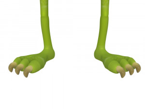 mike wazowski meme rigged blender trends momo viral 3D Модель