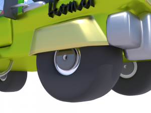 car homer simpson 3d blender rigged Modello 3D