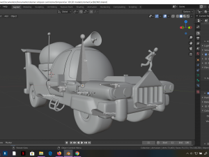 car homer simpson 3d blender rigged Modello 3D