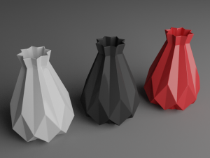 flower vase 3d printable model decoration print 3d print model 3D Print Model