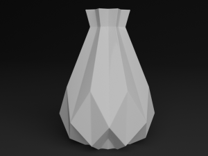 flower vase 3d printable model decoration print 3d print model 3D प्रिंट मॉडल