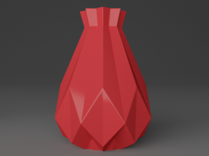 flower vase 3d printable model decoration print 3d print model 3D प्रिंट मॉडल