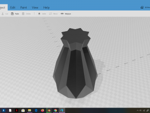 flower vase 3d printable model decoration print 3d print model 3D प्रिंट मॉडल