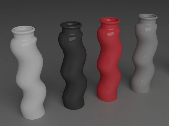 flower vase 3d print decoration house decorative 3d print model 3D Print Model .c4d .max .obj .3ds .fbx .stl .blend