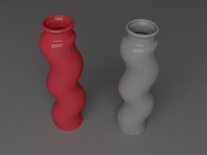 flower vase 3d print decoration house decorative 3d print model Model do druku 3D