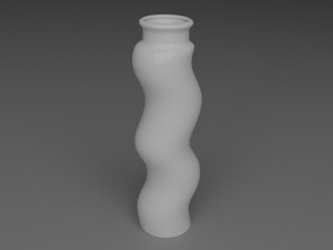 flower vase 3d print decoration house decorative 3d print model Model do druku 3D