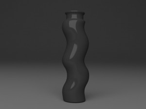 flower vase 3d print decoration house decorative 3d print model Model do druku 3D