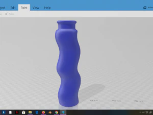 flower vase 3d print decoration house decorative 3d print model 3D Print Model