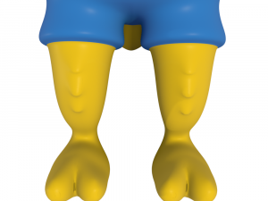 bart simpson kid rat 3d rigged character 3D मॉडल