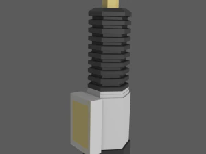 star wars obi wan jedi 3d rigged model low poly low-poly 3D Model