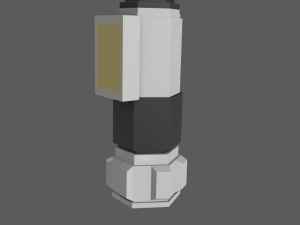 star wars obi wan jedi 3d rigged model low poly low-poly 3D-Modell