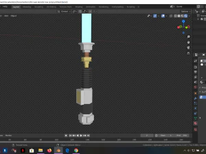 star wars obi wan jedi 3d rigged model low poly low-poly 3D Model