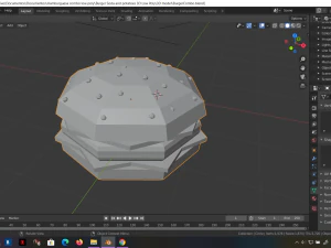 низькополігональний гамбургер, комбінована їжа, картопля та газована вода, 3D, низькополігональний 3D Модель