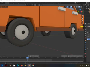 low-poly cartoon car low-poly 3D Model