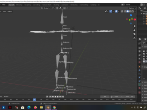 low-poly business elegant man 3d rigged model 3D-Modell