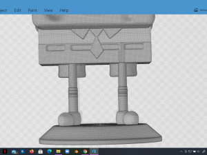 spongebob happy sculpture 3d print Model Cetak 3D