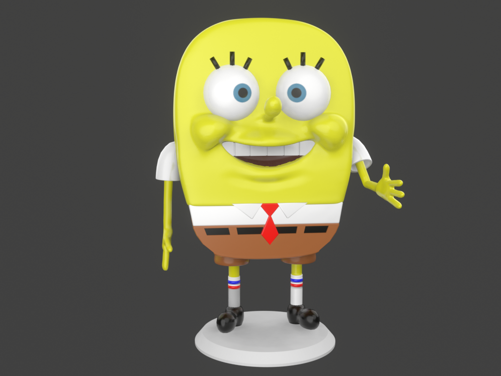 Spongebob Meme Sculpture 3d Print 3d Model In Sculpture 3dexport