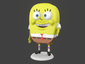 spongebob meme sculpture 3d print 3D Принт Модель