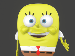 spongebob meme sculpture 3d print 3D Принт Модель