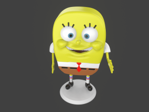 spongebob meme sculpture 3d print 3D Принт Модель