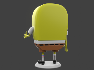 spongebob meme sculpture 3d print 3D Принт Модель