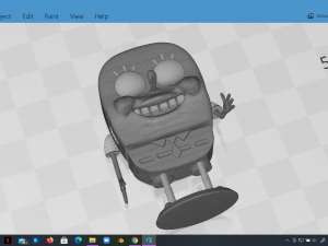 spongebob meme sculpture 3d print 3D Принт Модель