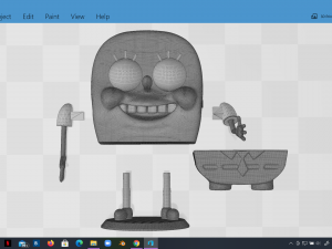 spongebob meme sculpture 3d print 3D Принт Модель