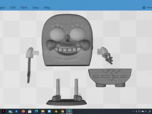 spongebob meme sculpture 3d print 3D Print Model
