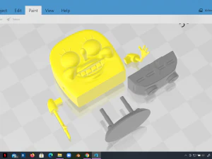 spongebob meme sculpture 3d print 3D Print Model
