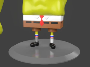 muscle spongebob meme sculpture 3d print 3D Print Model