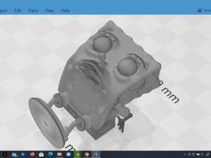spongebob funny meme sculpture 3d print 3D-printmodel