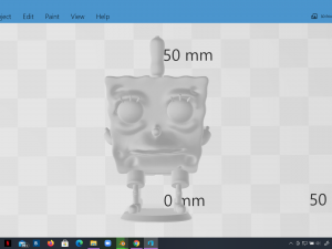spongebob funny meme sculpture 3d print 3D-printmodel