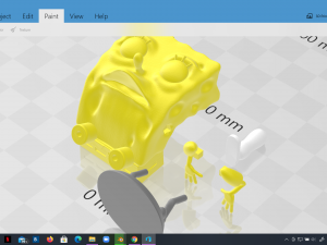 spongebob funny meme sculpture 3d print 3D-printmodel