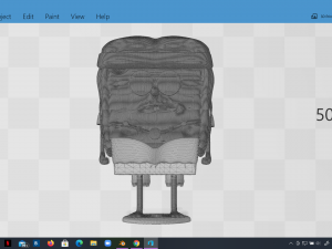 spongebob hippie meme sculpture 3d print 3D-Druckmodell