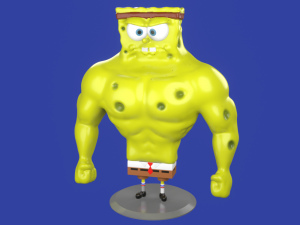 7 printable models spongebob memes pack print Modelo de Impressão 3D