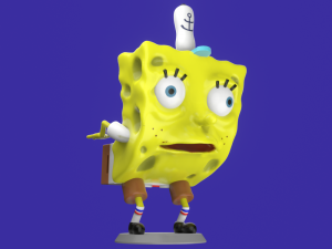 7 printable models spongebob memes pack print Modelo de Impressão 3D