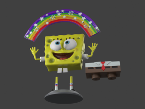 7 printable models spongebob memes pack print Modelo de Impressão 3D