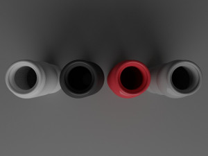 pack 3 flower vase 3d printable models 3D Принт Модель