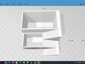 elegant pot plant 2 with stairs 3d printable 3d print model 3D Принт Модель