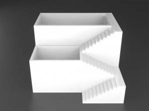 pack 3 elegant pot plants vase printable Modelo de Impressão 3D