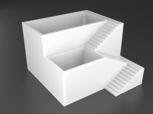 pack 3 elegant pot plants vase printable Modelo de Impressão 3D