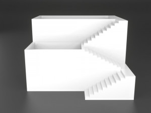 pack 3 elegant pot plants vase printable Modelo de Impressão 3D