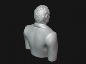 vladimir putin bust 3d printable model Model Cetak 3D