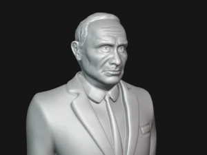 vladimir putin bust 3d printable model 3D Print Model