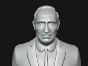 vladimir putin bust 3d printable model 3D Print Model